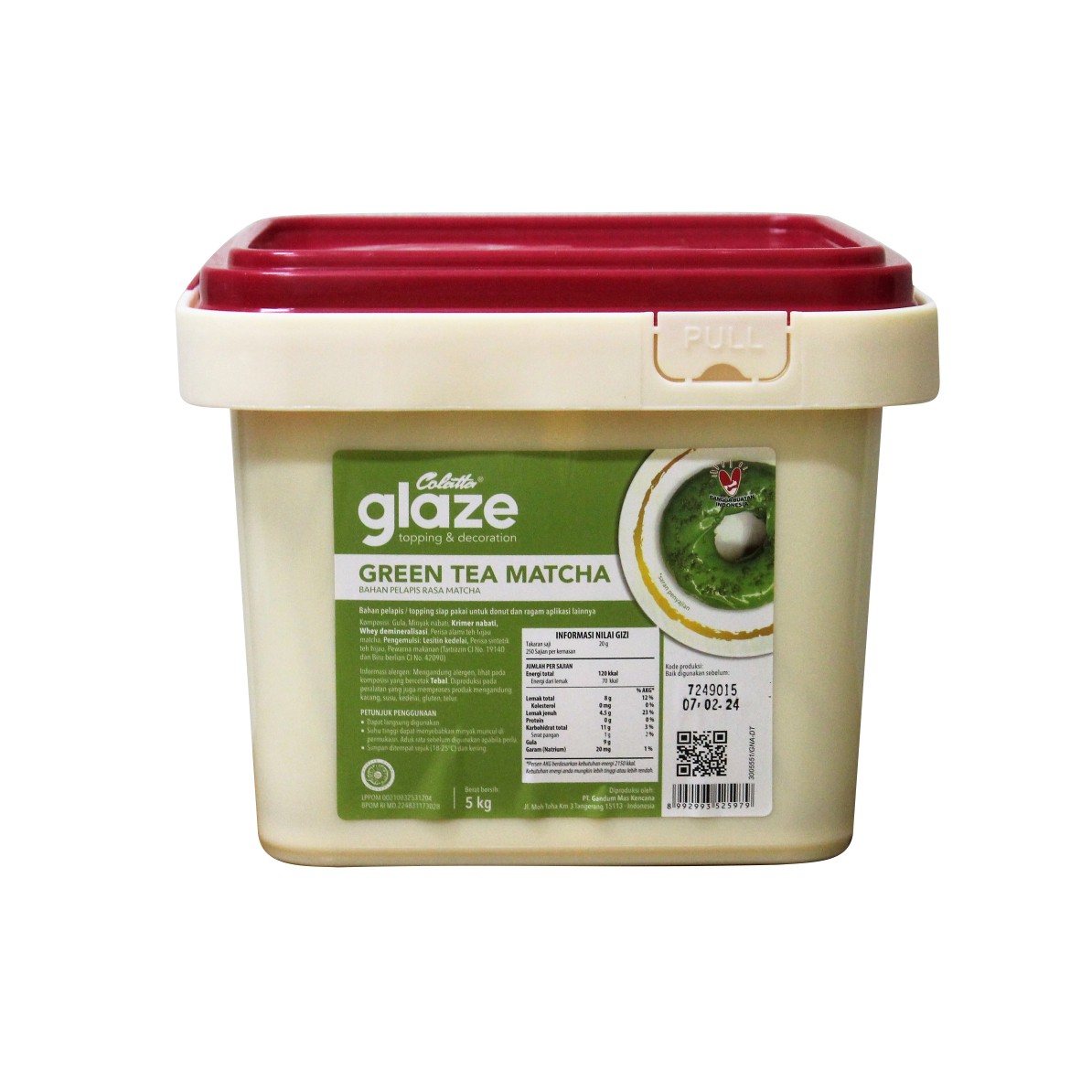 Colatta Glaze Green Tea 4 x 5 Kg