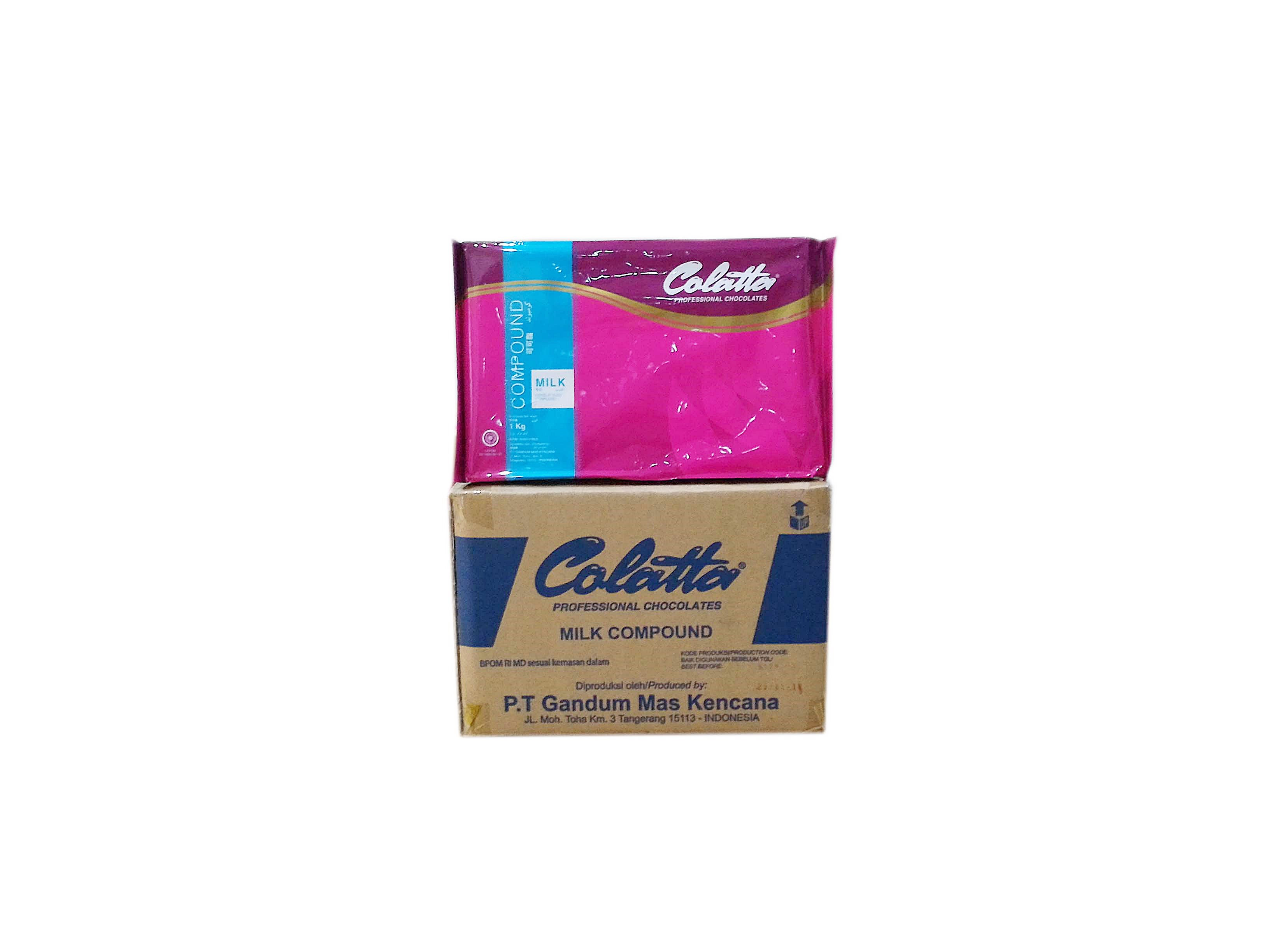Jual Coklat Colatta Milk Compound 12 X 1 Kg Grosir Tokowahabcom
