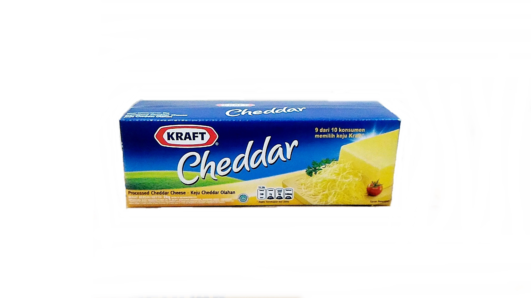 Harga Keju  Kraft  Cheddar 2 Kg Murah Tokowahab com