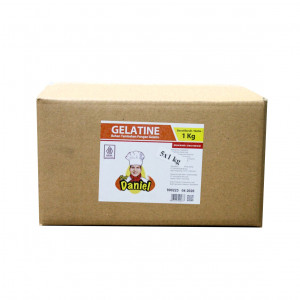 Chef Daniel Gelatine 150 bloom 5 x 1 Kg