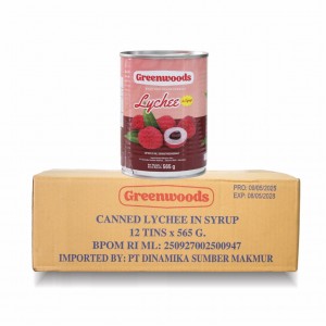 Greenwoods Lychee 12 x 565 Gr