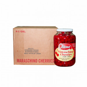 Diana Maraschino Cherries Red 4 x 1 Gal