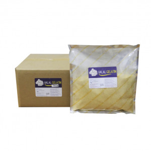 Halal Gelatine 150 bloom 5 x 1 Kg