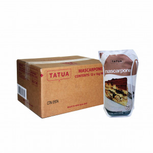 Tatua Mascarpone Cheese 12 x 1 Kg