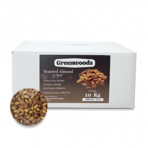 Roasted Almond Greenwoods 10 Kg