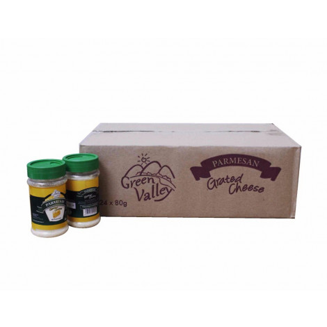 Green Valley Grated Parmesan 24 x 80 Gr