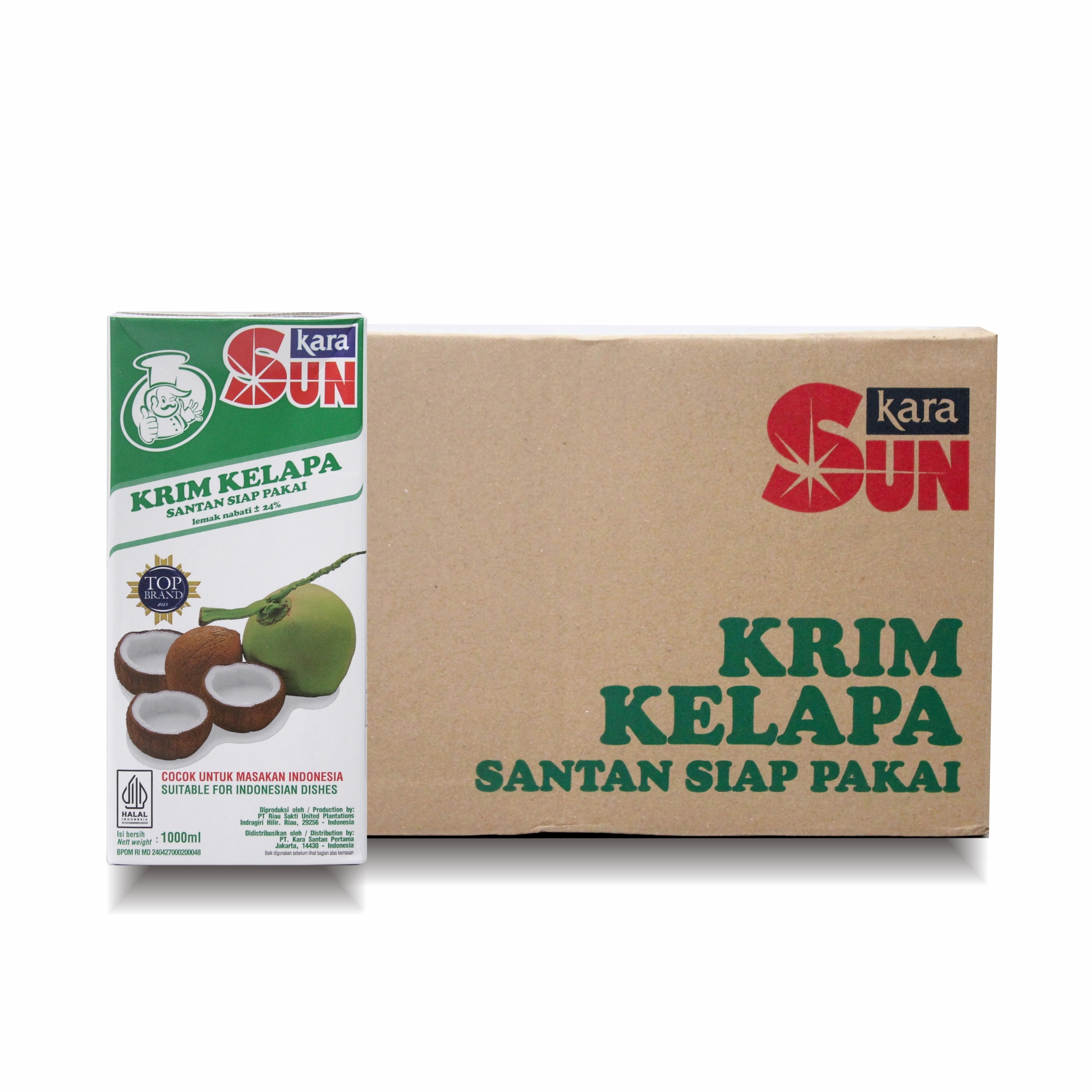 Jual Santan Sun Kara 12 x Liter Grosir Kartonan Harga Murah