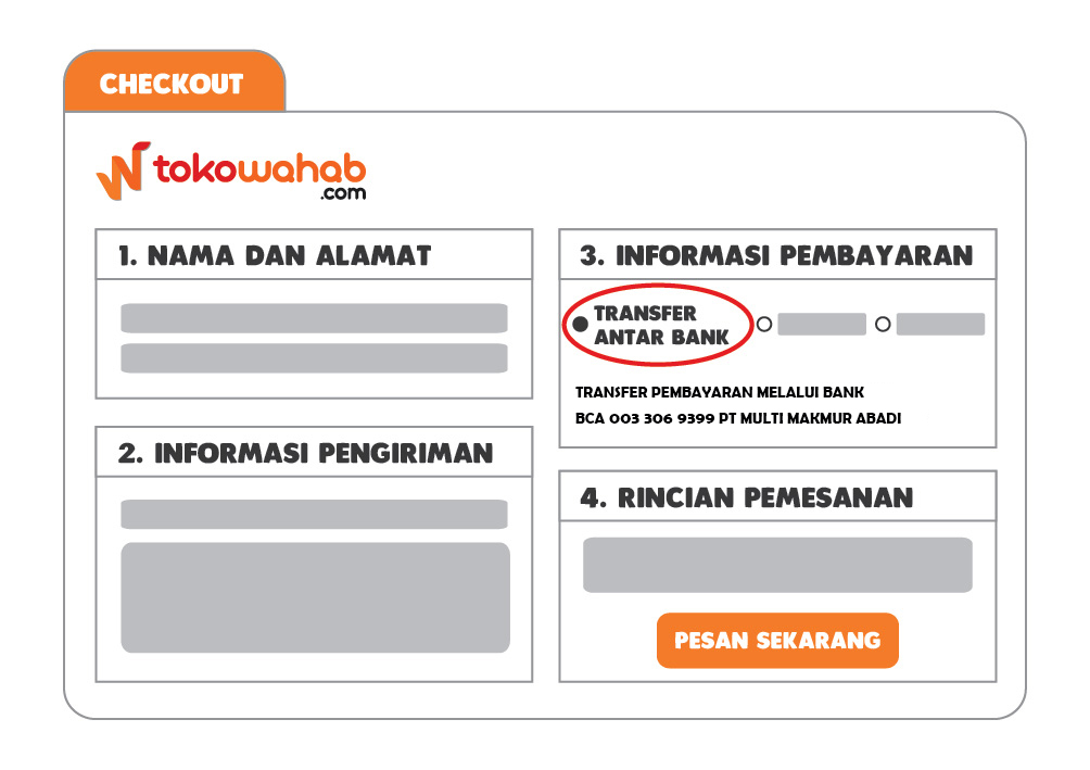 Transfer antar Bank / Setoran