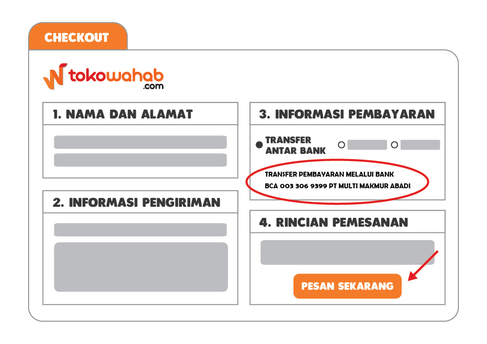 Transfer antar Bank / Setoran